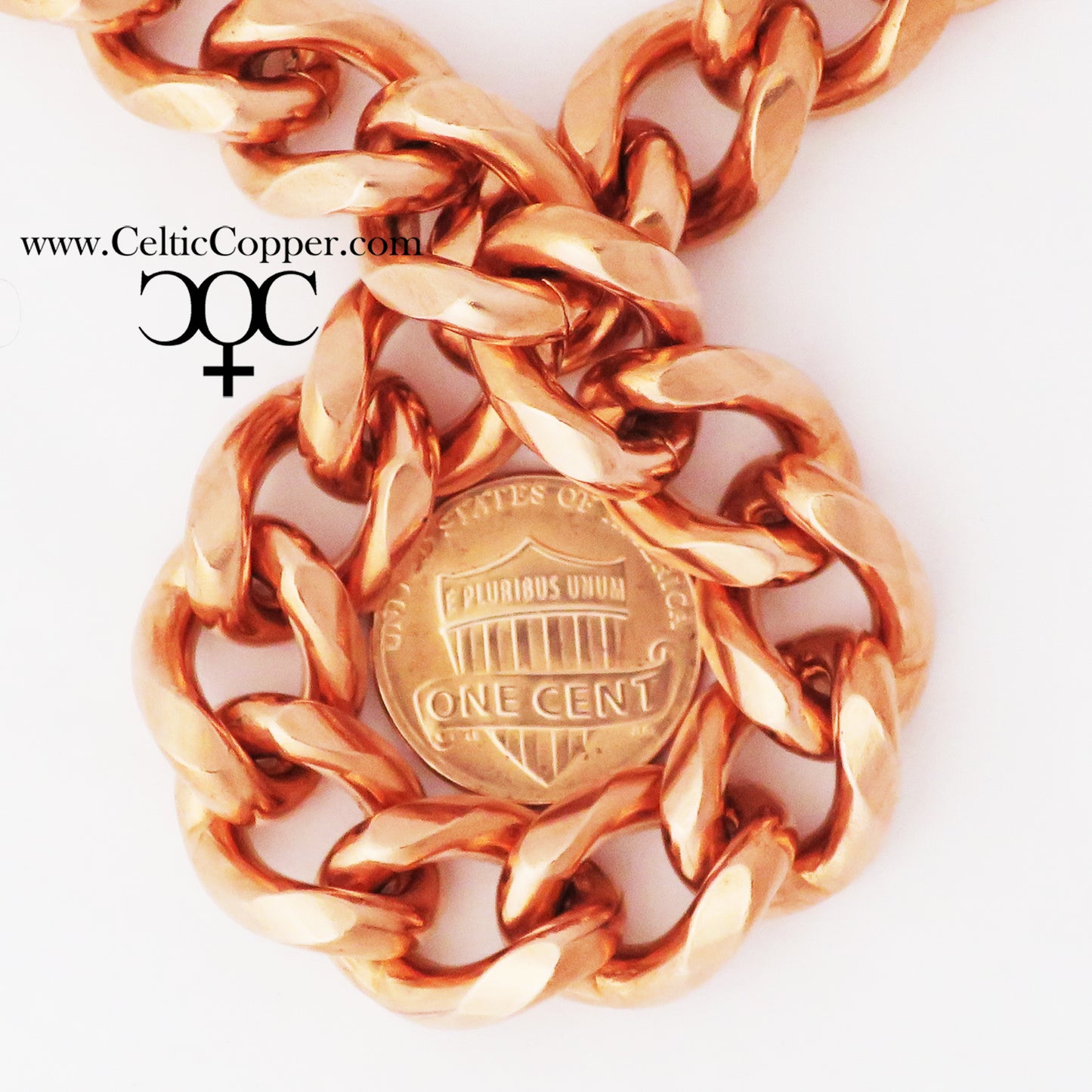 Custom Necklace Chain Heavy Duty Cuban Curb Chain Necklace NC79 Bold 13mm Copper Curb Chain Necklace Custom Size Chain