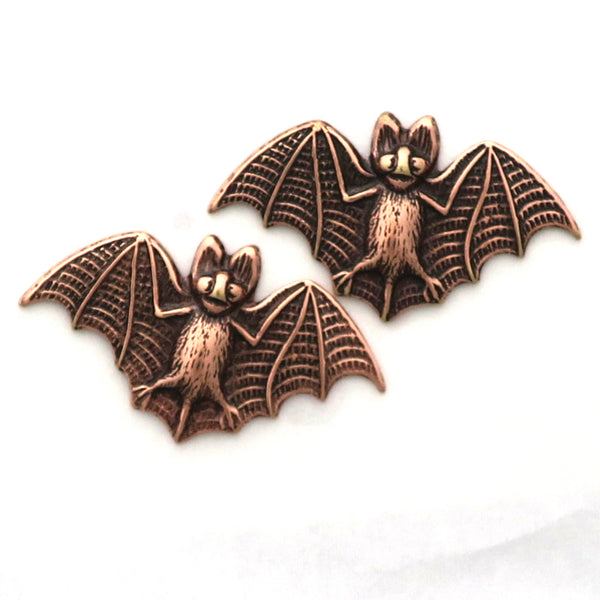 Copper Bat Earring Studs EC56 Solid Copper Wild Bat Post Earring Studs